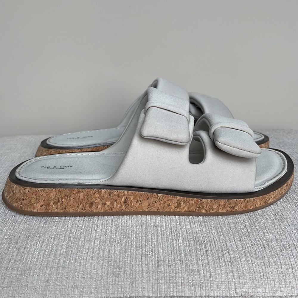 Rag And Bone Two Strap Neoprene Slides - image 4